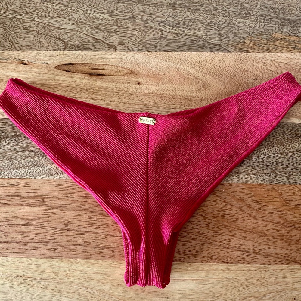Fuchsia Roxy Bikini Bottom - Picture 2 of 2